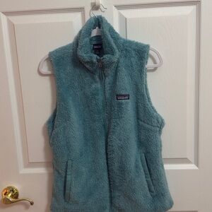 Patagonia Blue Fleece Vest